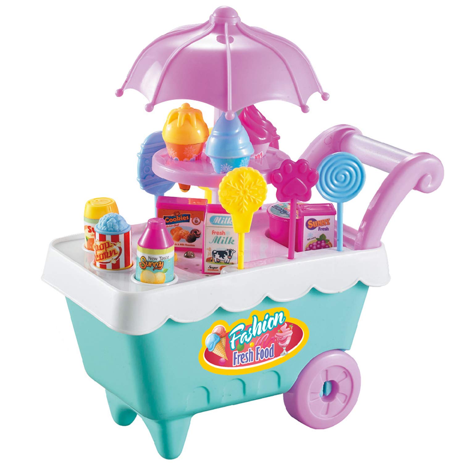 carrito de helados para niños