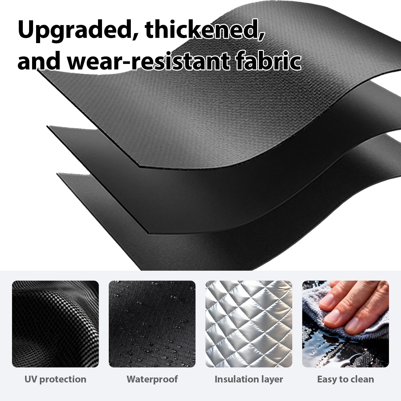 Housse thermique pour réservoir IBC 1000 l - Bâche résistante au gel avec isolation thermique - Housse de protection imperméable pour réservoir d'eau de pluie - Protection UV contre la formation