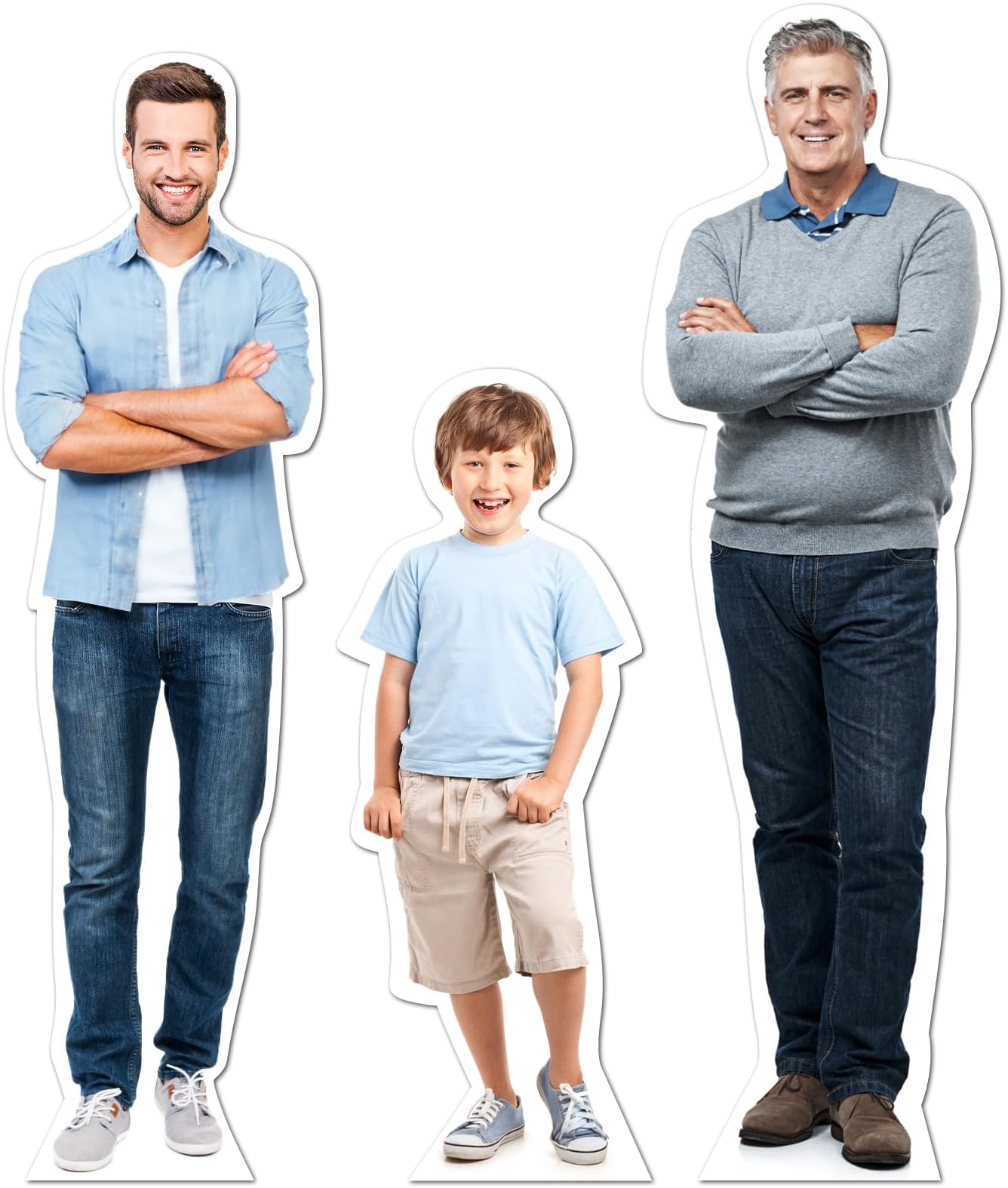 Custom Life Size Cardboard Cutout, Personalized Photos Standup, High Resolution Print, Decor for Weddings, Birthdays, Events, 1-8 FT, Upload Your Photo, Photo Gifts, 1 Pc