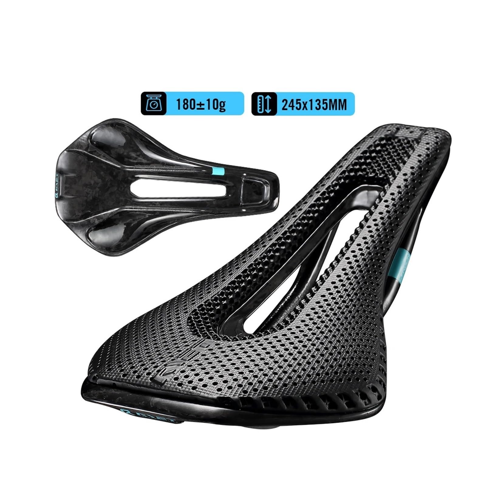 Sella for bici cava stampata in 3D da 1 pezzo for ciclismo corsa