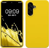 Vista 222 de kwmobile Funda compatible con Samsung Galaxy A52 / A52 5G / A52s 5G - Funda de Teléfono de Silicona TPU con Acabado Suave - Arrecife Azul