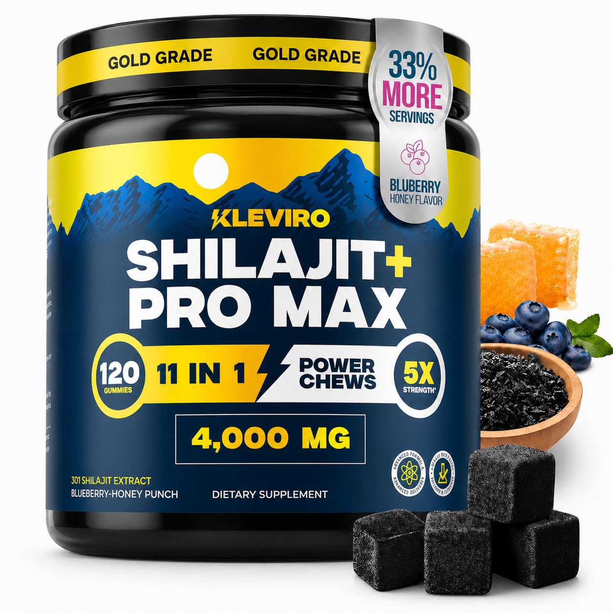Shilajit Pro Max for Men Gummies
