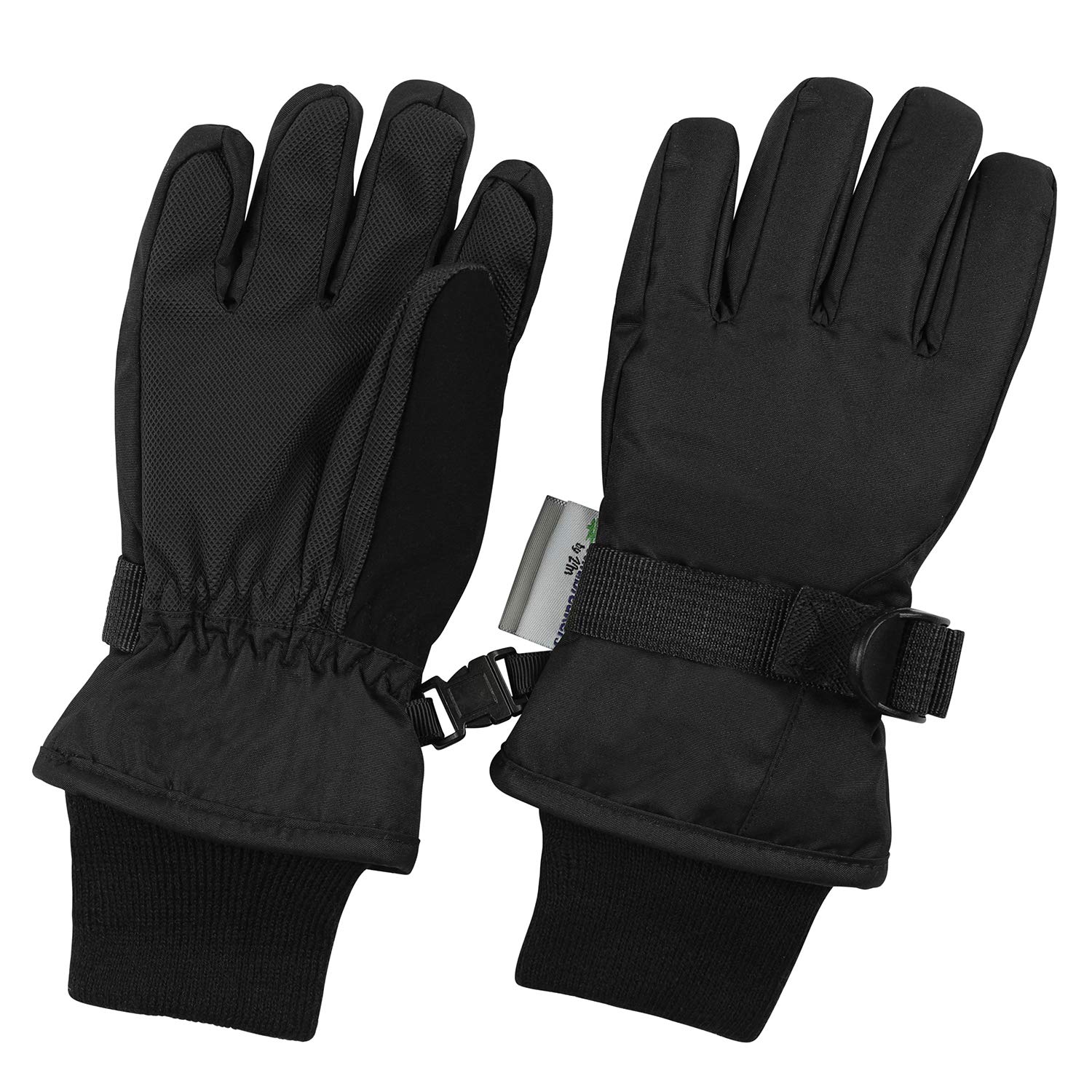 Waterproof Kids Ski Snow Gloves, 100G 3M Thinsulate Warm Winter Boys Girls