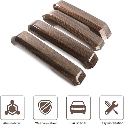 Miniatura 3 de Linskip Cubierta interior para manija de puerta compatible con Ford F-150 2015 2016 2017 2018 2019 2020, F150 cubierta de manija de puerta,