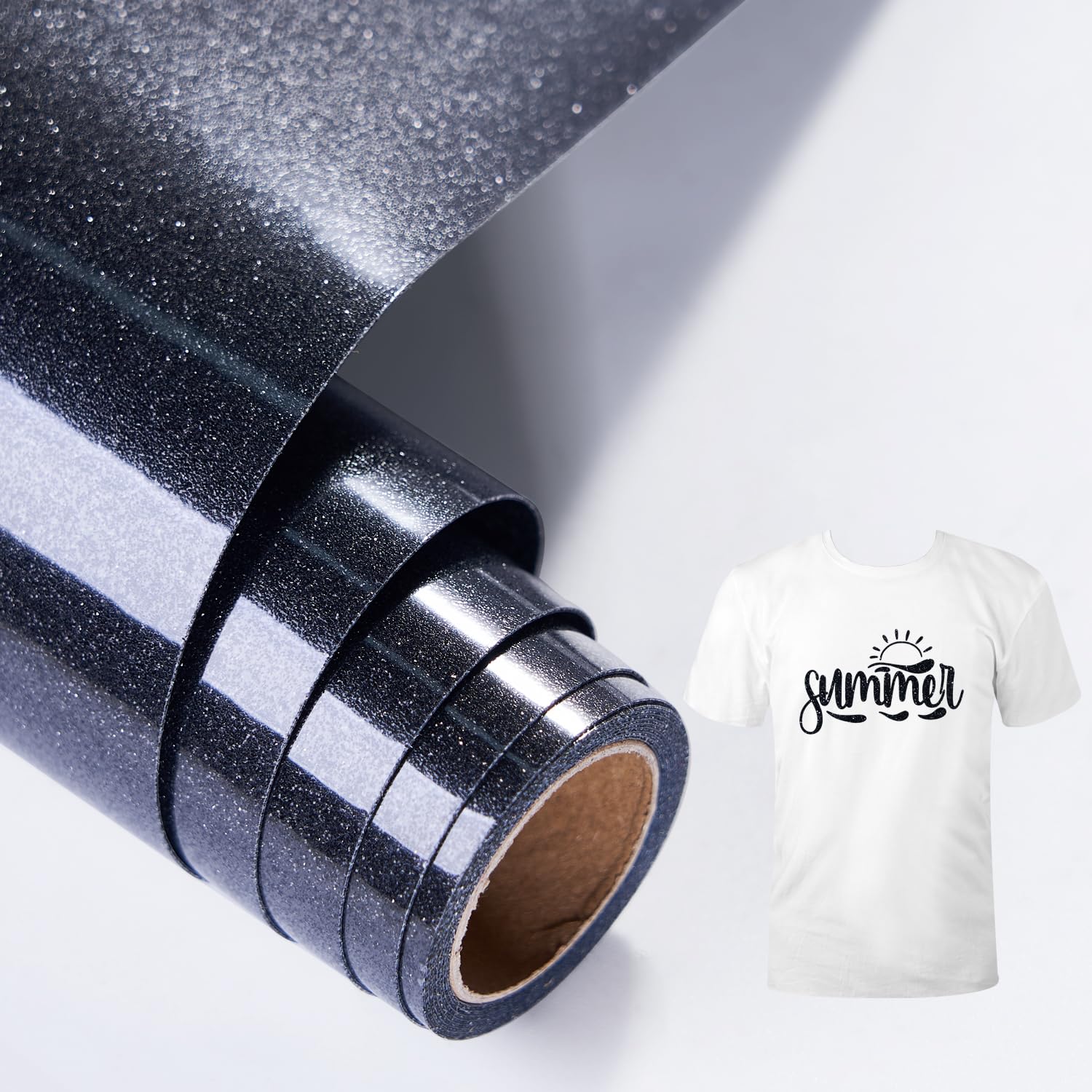 LUCKIGUCK Glitter Plotter Film Textile