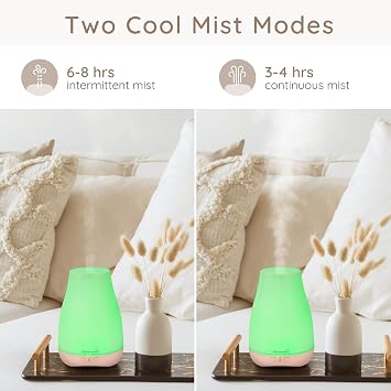 Homeweeks Essential Oil Diffuser for Room 100 ML 1 Pack