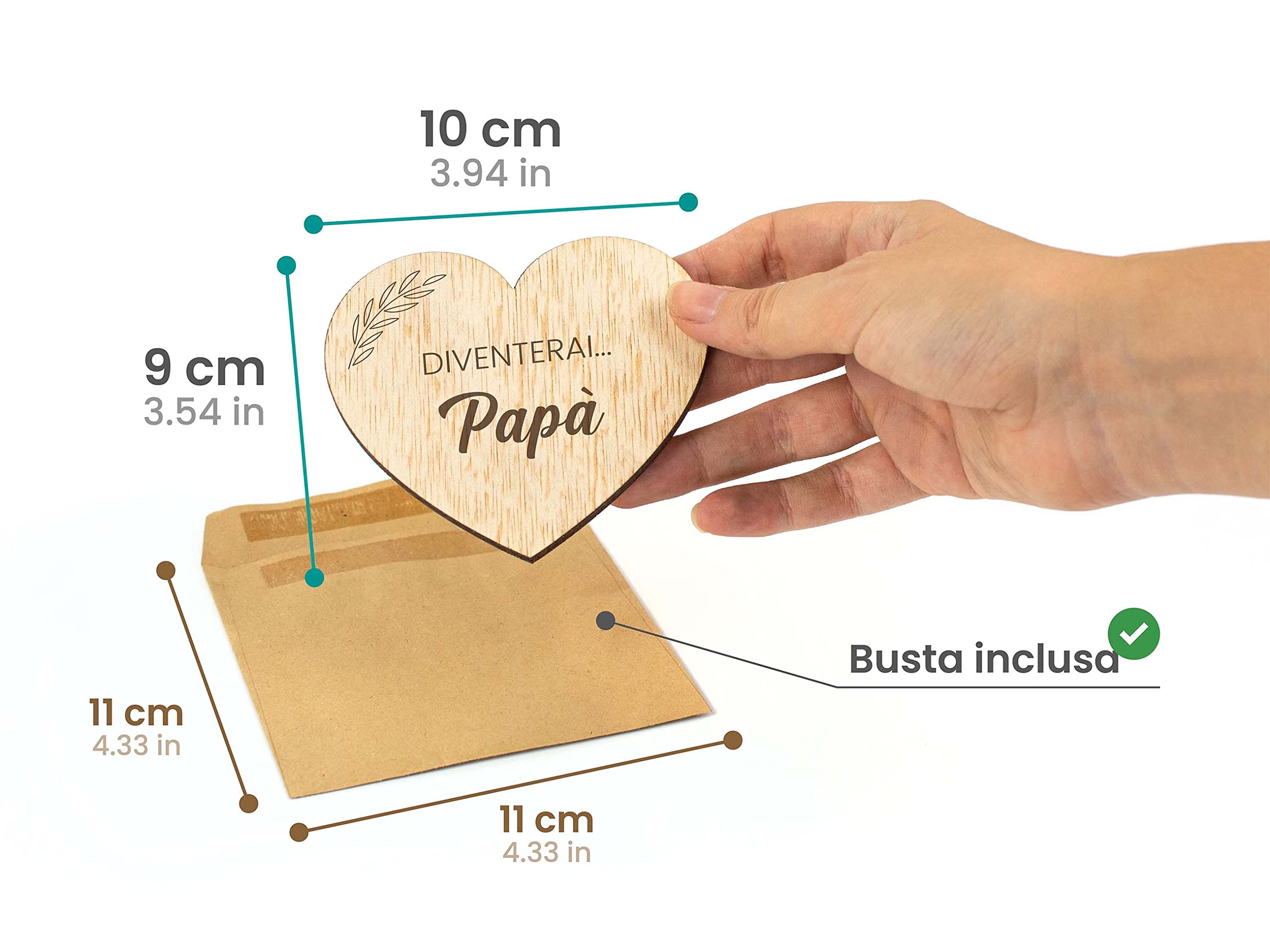 CONTRAXT Annuncio Gravidanza Originale Kit Regalo per Neo Papà Sorpresa Nascita Bambino