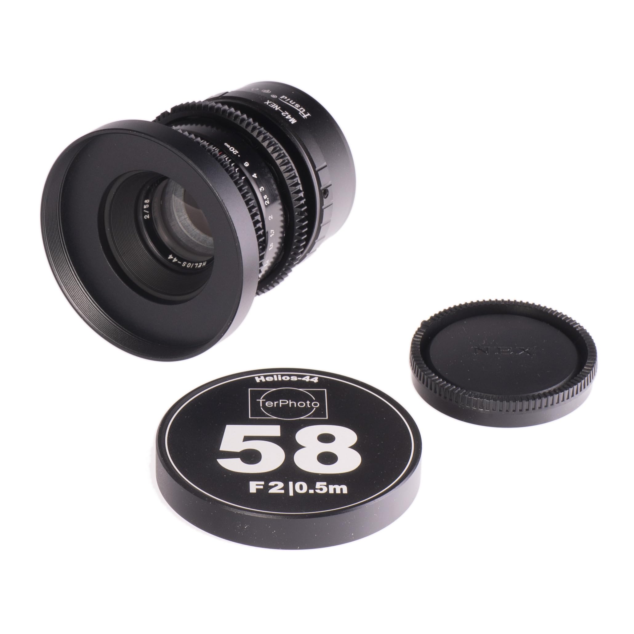 Amazon.com: Helios 44 2/58 KMZ Prime Cine Mod Lens for Filmmaking