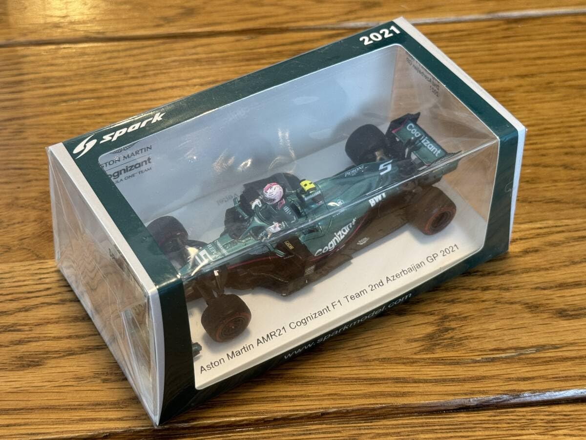 F1ミニカー アストンマーチン　ベッテル　2021年 Amazon | 中国特注 1/43 アストンマーティン AMR21 セバスチャン
