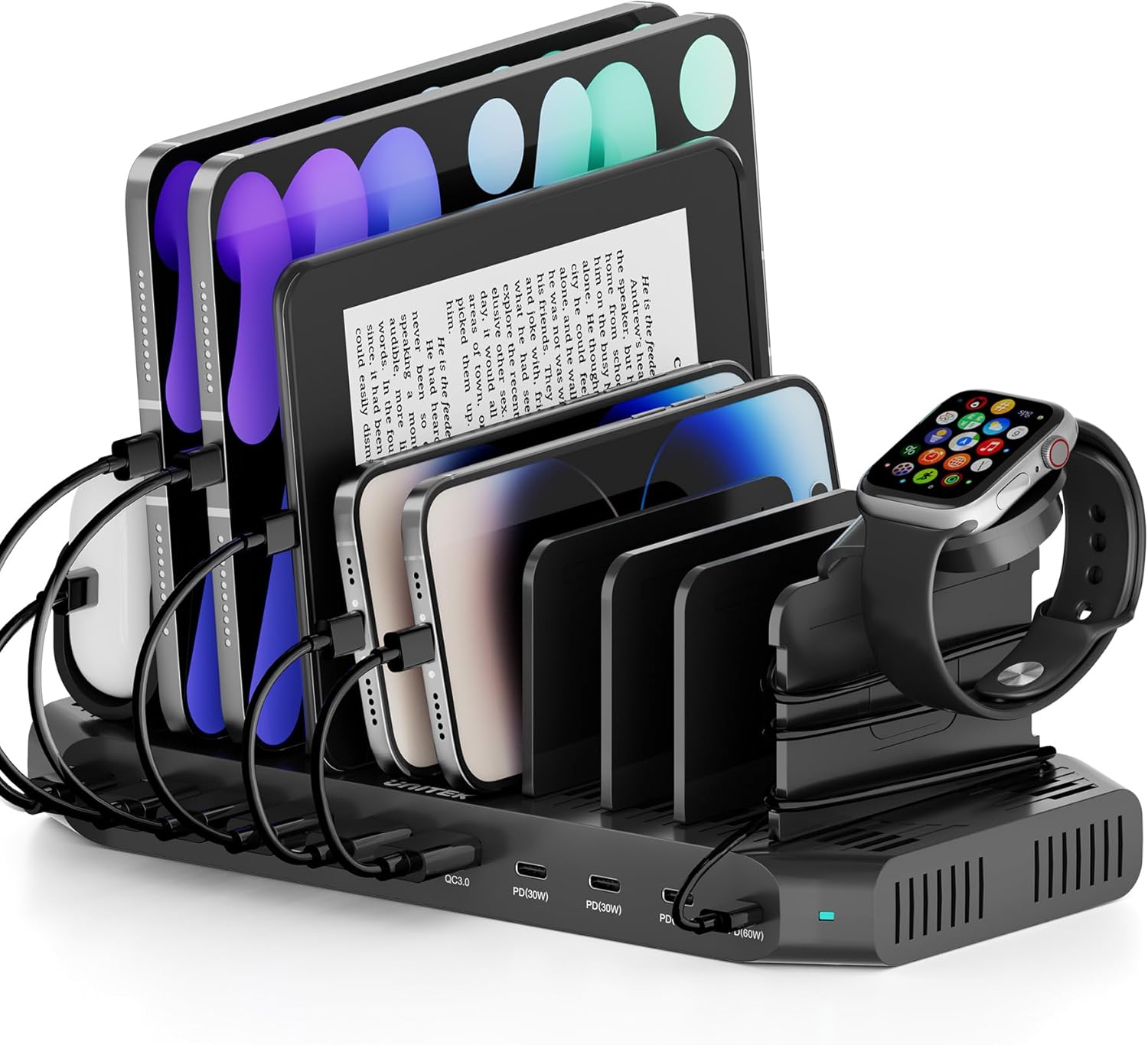 Unitek Charging Station for Multiple Devices 140W Italy Ubuy