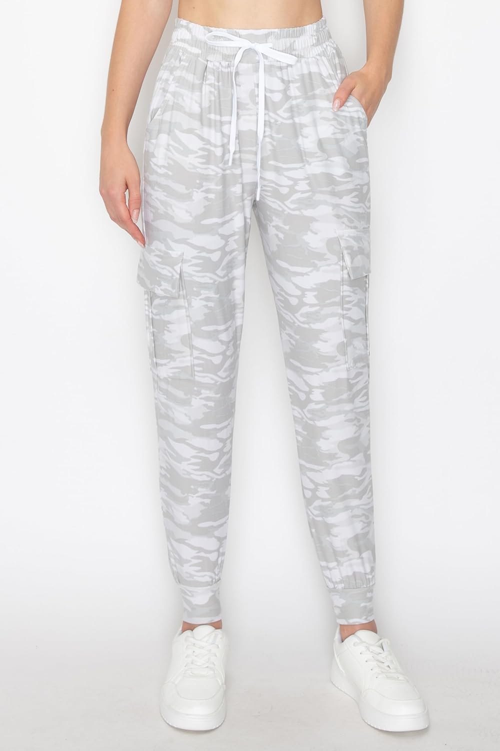 ALWAYS Women's Cargo Jogger Pants - Soft Street Casual Sweatpants - Image 2