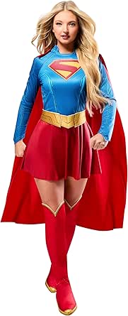 Supergirl 2026 Costume Dress for Adults