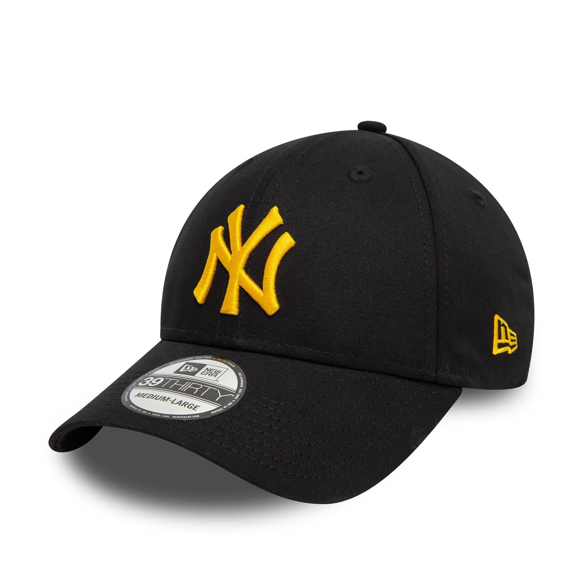 New Era MLB berreto per Tifosi Baseball 39Thirty Cappellino Logo della Squadra Elasticizzato Visiera Curva NY LA