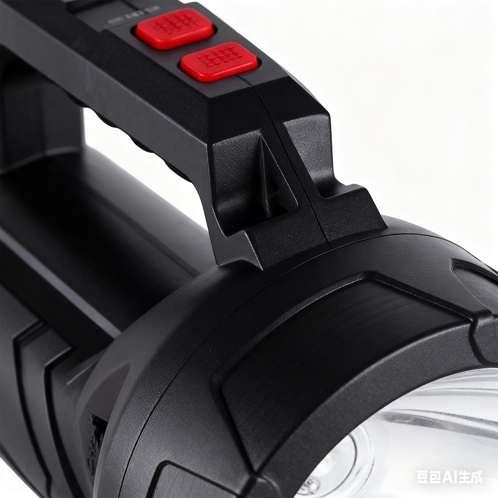 Torcia Ricaricabile 10W LED, Torcia Portatile per Escursioni all'Aria Aperta, Ideale per Mancanza di Corrente Spiaggia Picnic Auto Camion Piscina Lavoro Viaggio su Strada con Ricarica USB Batter