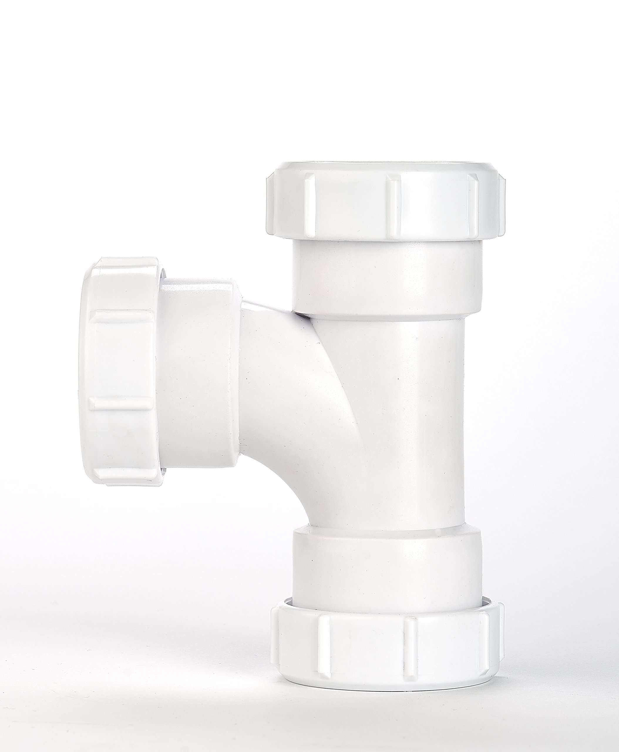 PRO093 Compression Swept Tee 32mm, White