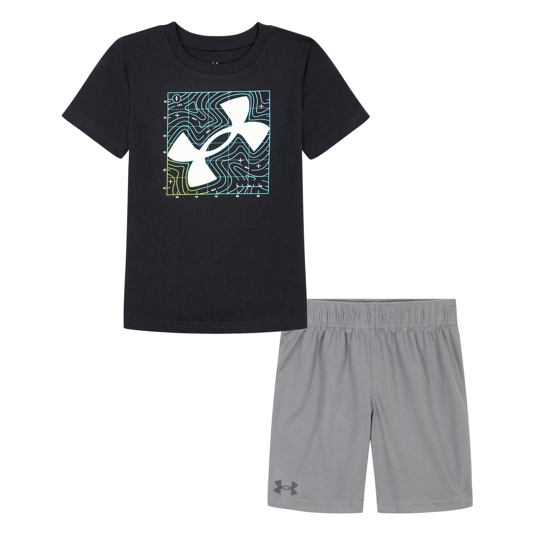 Under Armour Boys' 2-Piece Short Sleeve Tee and Shorts, Outdoor Collection