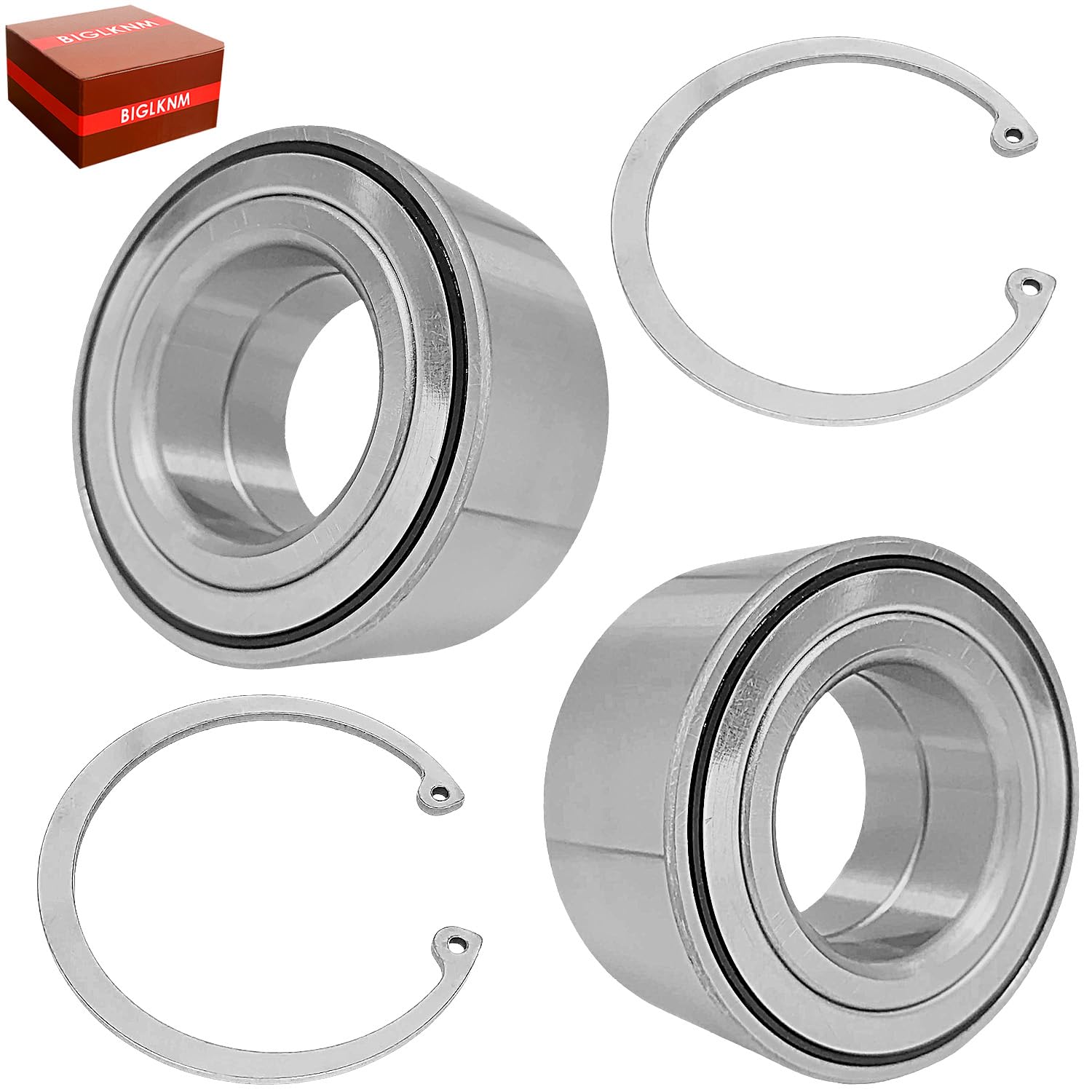 Front or Rear Wheel Bearing Compatible with Pioneer 520 700 1000 700 Deluxe Talon 1000 1000R 1000X SxS Teryx KRX/KRX4 1000 KRF1000 2020-2023, 91054-HL3-A41 90651-HL3-A40-2 Pack