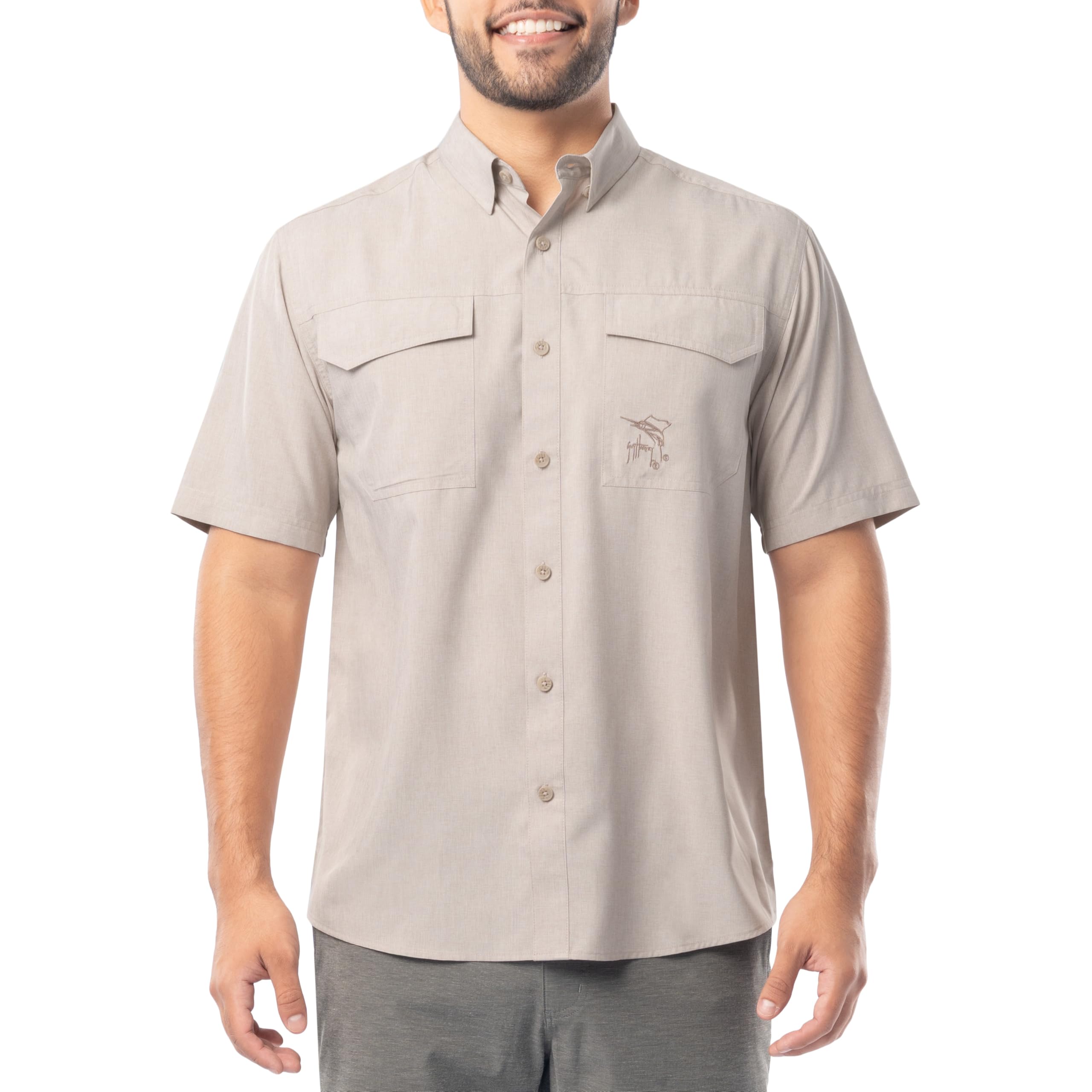 Chemise De Pêche Guy Harvey Performance Homme XXL - Imprimé Marlin Thon
