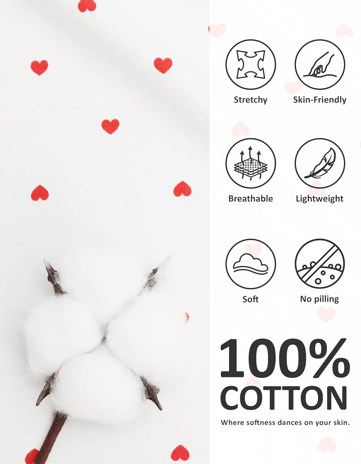 100% Cotton Pajama Sets for Women 2025 Holiday PJs Set Soft Long Sleeve Button Down Sleepwear XS-XXL - Image 4