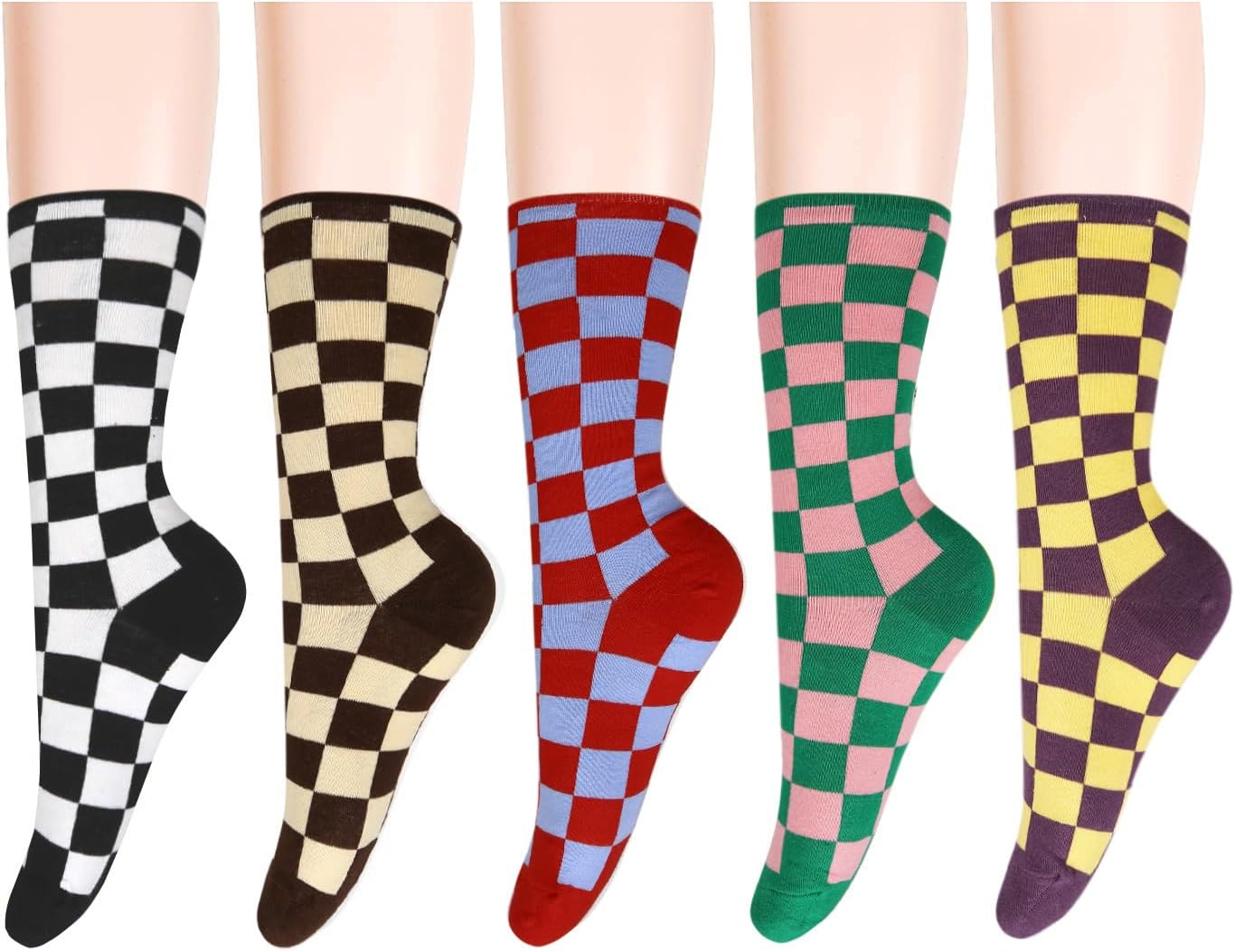 Benefeet Sox Womens Funny Patterned Crew Socks Girls Cute Novelty Cotton Dress Socks Funky Graphic Tube Sock - Image 7