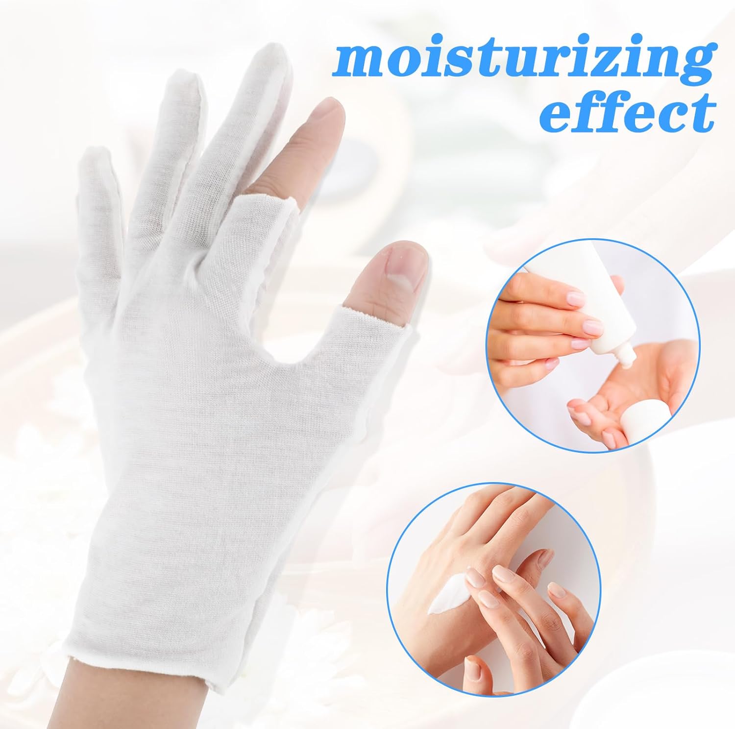 Pairs Moisturizing Cotton Gloves Touchscreen Nigeria Ubuy