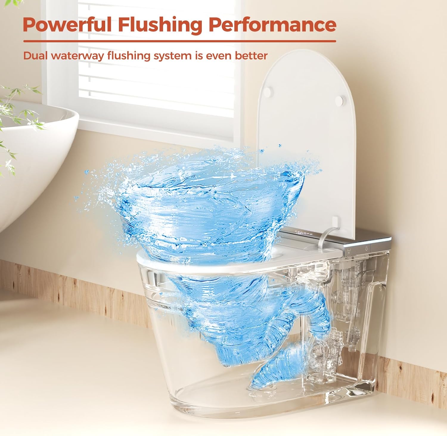 Smart Toilet with Bidet Built in,One Piece Japanese Toilet for Bathroom,Modern Elongated Tankless Toilet with heated toilet seat,bidet warm water,dryer,Foot Sensor Operation Smart Toilet with Bidet Built in,One Piece Japanese Toilet for Bathroom,Modern Elongated Tankless Toilet with heated toilet seat,bidet warm water,dryer,Foot Sensor Operation