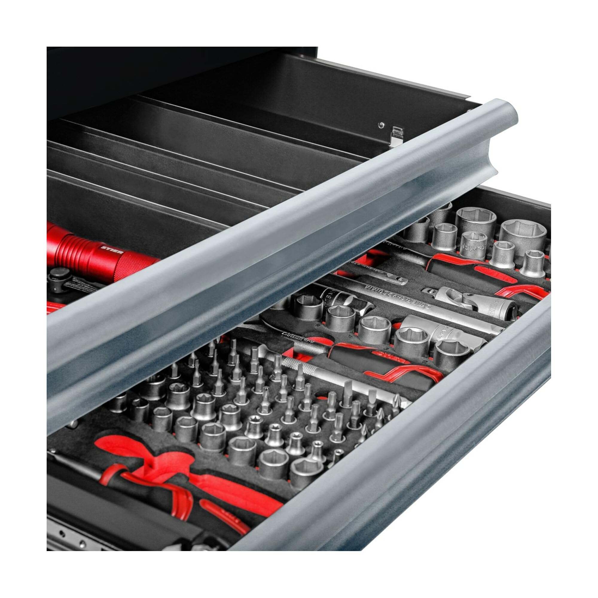STIER Carrello per officina BLACK-Edition, vuoto