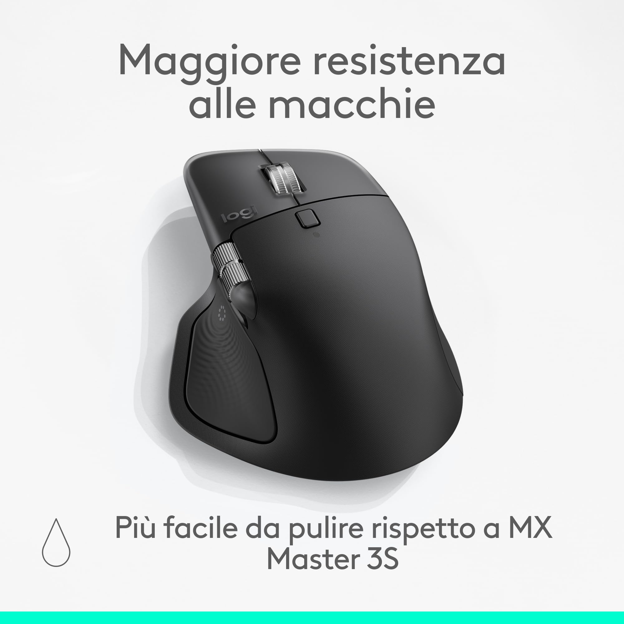 Logitech MX Master 4 myszka bezprzewodowa ergonomiczna z szybkim przewijaniem USB-C Bluetooth