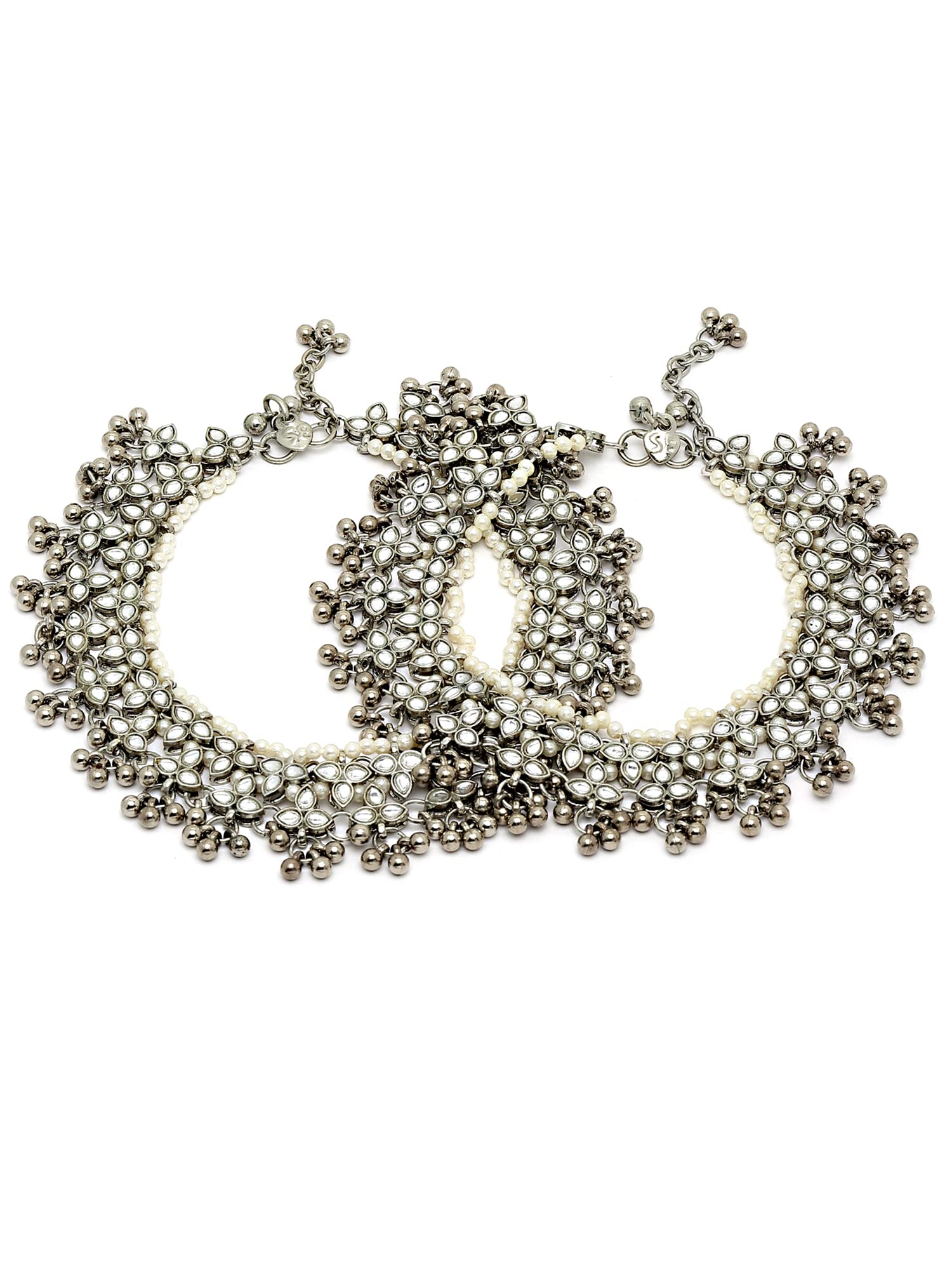 See full amazon price history chart for Karatcart Oxidised Silver Floral Kundan Anklet for Women Karatcart Oxidised Silver Floral Kundan Anklet for Women (B0B1MB6WLC) Amazon Price History, Amazon Price Tracker