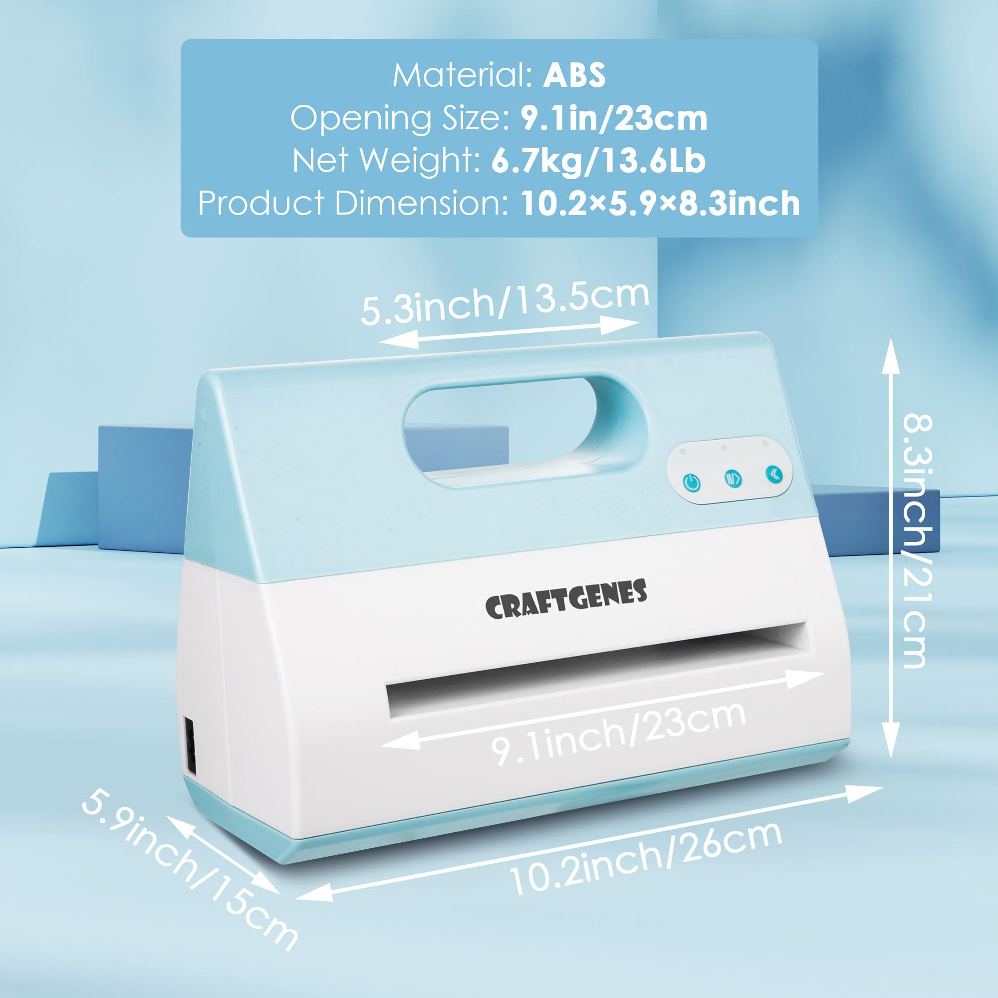 Amazon.co.jp: CraftGenes (クラフトジーンズ) 電動ダイカットマシン