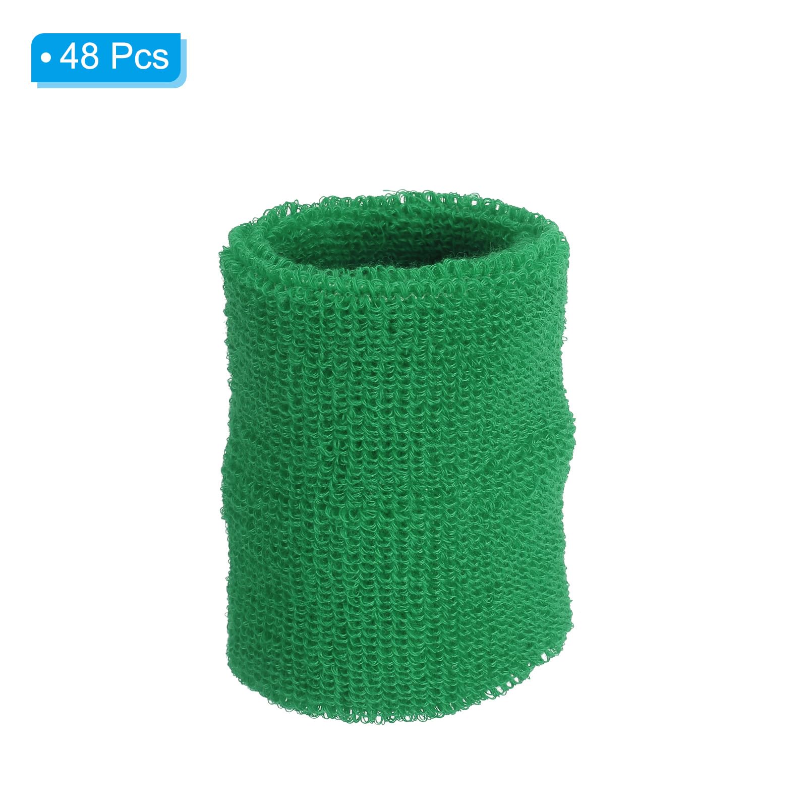 PATIKIL Braccialetti sportivi, in spugna di cotone assorbente, per tennis, basket, allenamento, corsa
