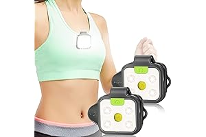 EGUKU Running Light: Illuminate Your Nighttime Runs with 4 Light Modes and Wearable Design