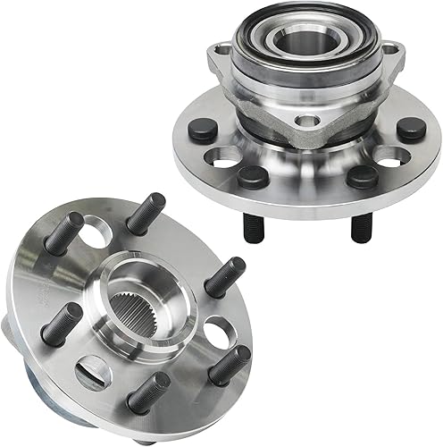 Miniatura 25 de Detroit Axle - 2 bujes de cojinete de rueda delantera para Nissan Titan Infiniti QX56 2004-2007, Armada 2005-2007, Pathfinder Armada 2004 Rodamiento