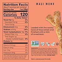 Vista 2 de Stellar Snacks Trenzas de Pretzel, Cebolla Dulce Maui Monk, 5 Oz (Paquete de 6), Palitos de Pretzel Gourmet, Vegano, Kosher, Sin OGM, Sin Maní