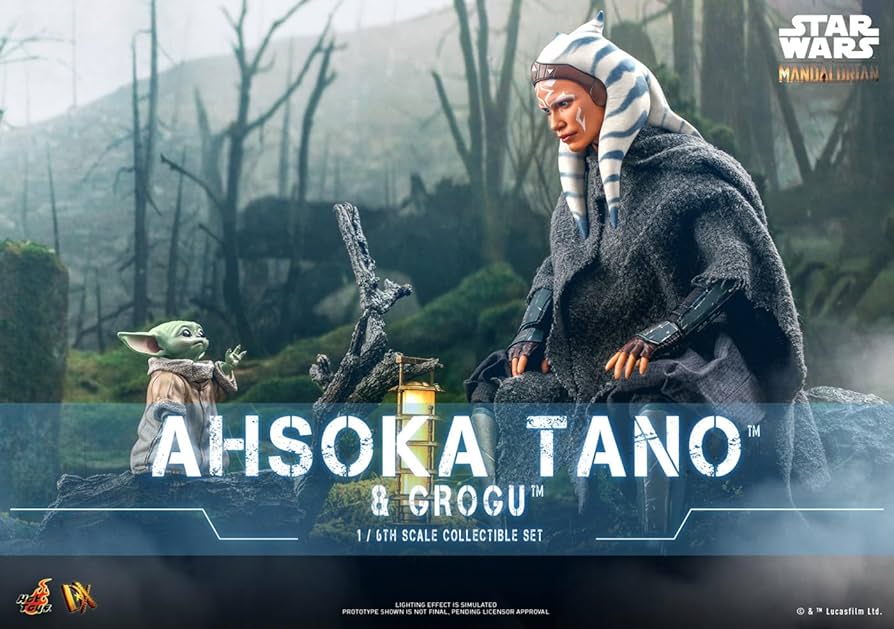 ホットトイズ　アソーカ(マンダロリアン版)ボーナスアクセサリー版　中古美品 ホットトイズ アソーカ(マンダロリアン版)ボーナスアクセサリー版 中古