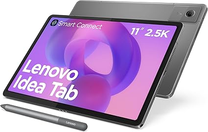 Lenovo Idea Tab Tablet | 11" 2.5K 16:10 LCD Display | MediaTek Dimensity 6300 | 8GB RAM | 128GB Speicher | Android 15 | Luna Grey | inkl. Lenovo Tab Pen
