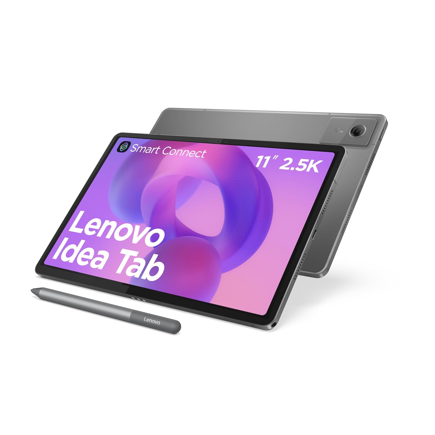 Lenovo Idea Tab Tablet | 11 Inch 2.5K 16:10 LCD Display | MediaTek Dimensity 6300 | 8GB RAM | 128GB Memory | Android 15 | Luna Grey | Includes Tab Pen