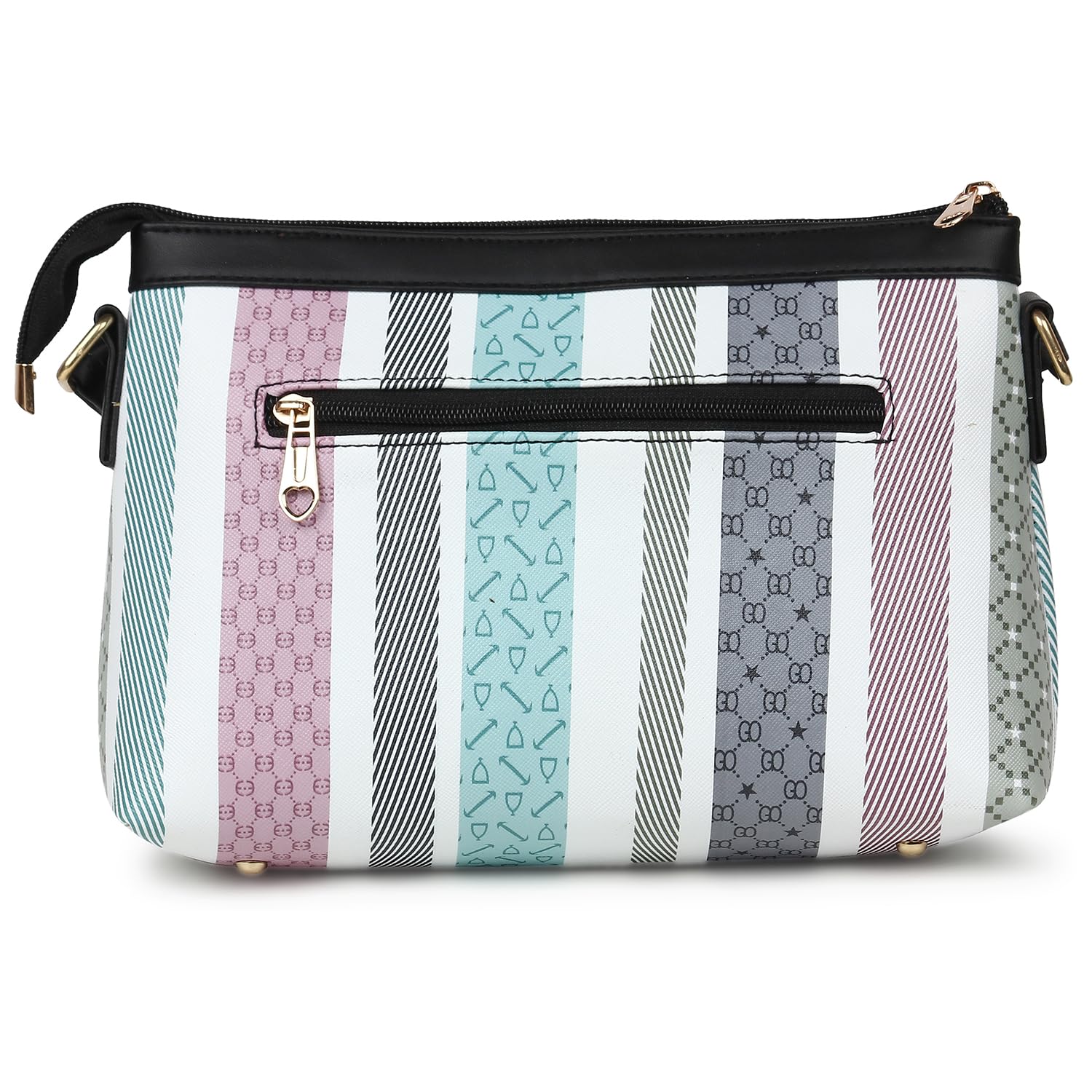 SHAMRIZ Latest Cross Body Sling Bag for Girls/Women(BLACK) 1