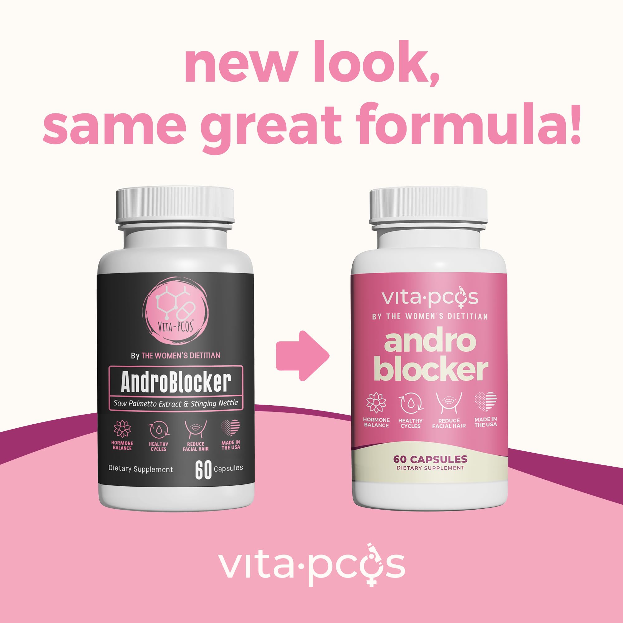AndroBlocker 8-in-1 Women Supplement with Inositol & Zinc, 60 Capsules — Amazon image 2