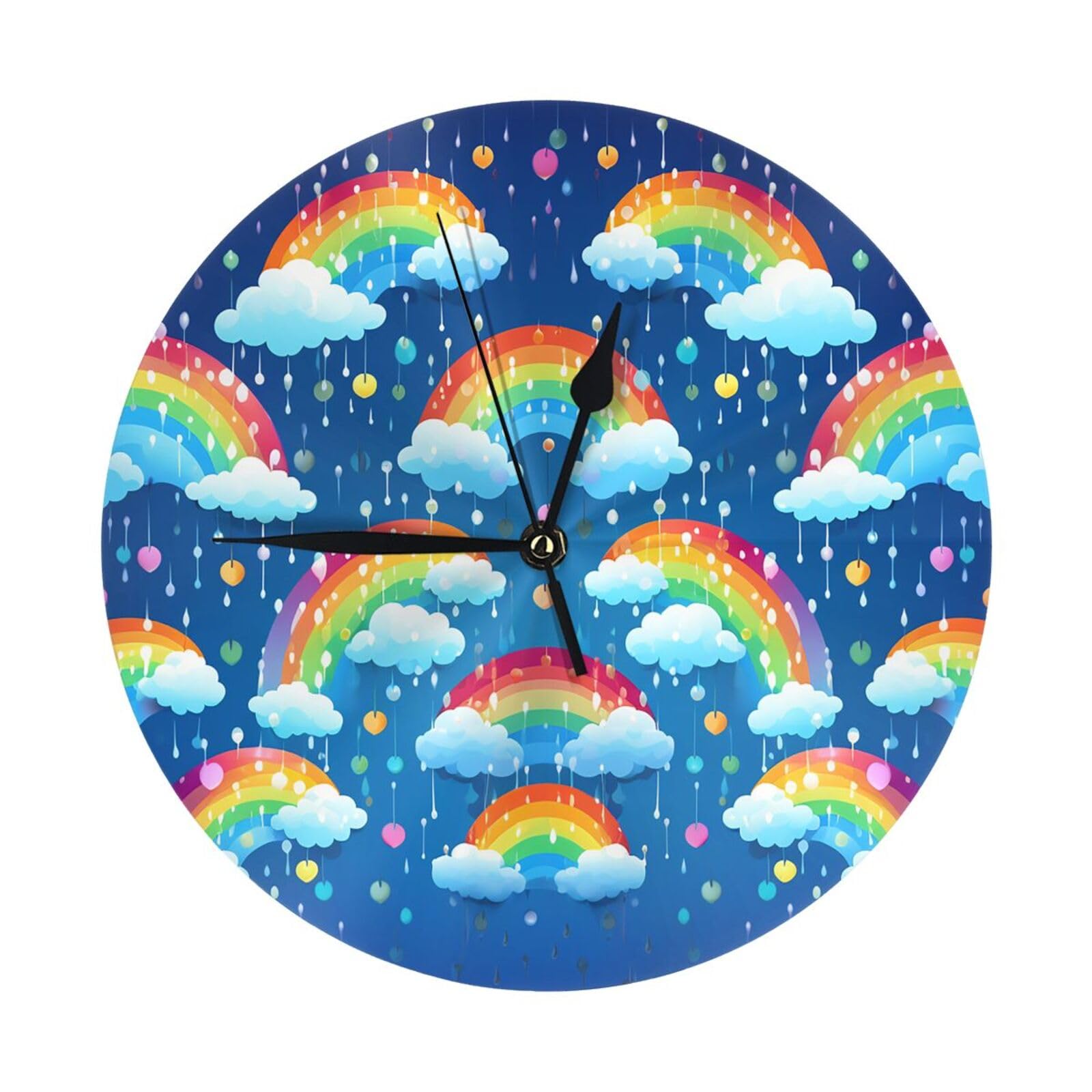Horloge murale sans tic-tac pour éliminer les bruits nocturnes