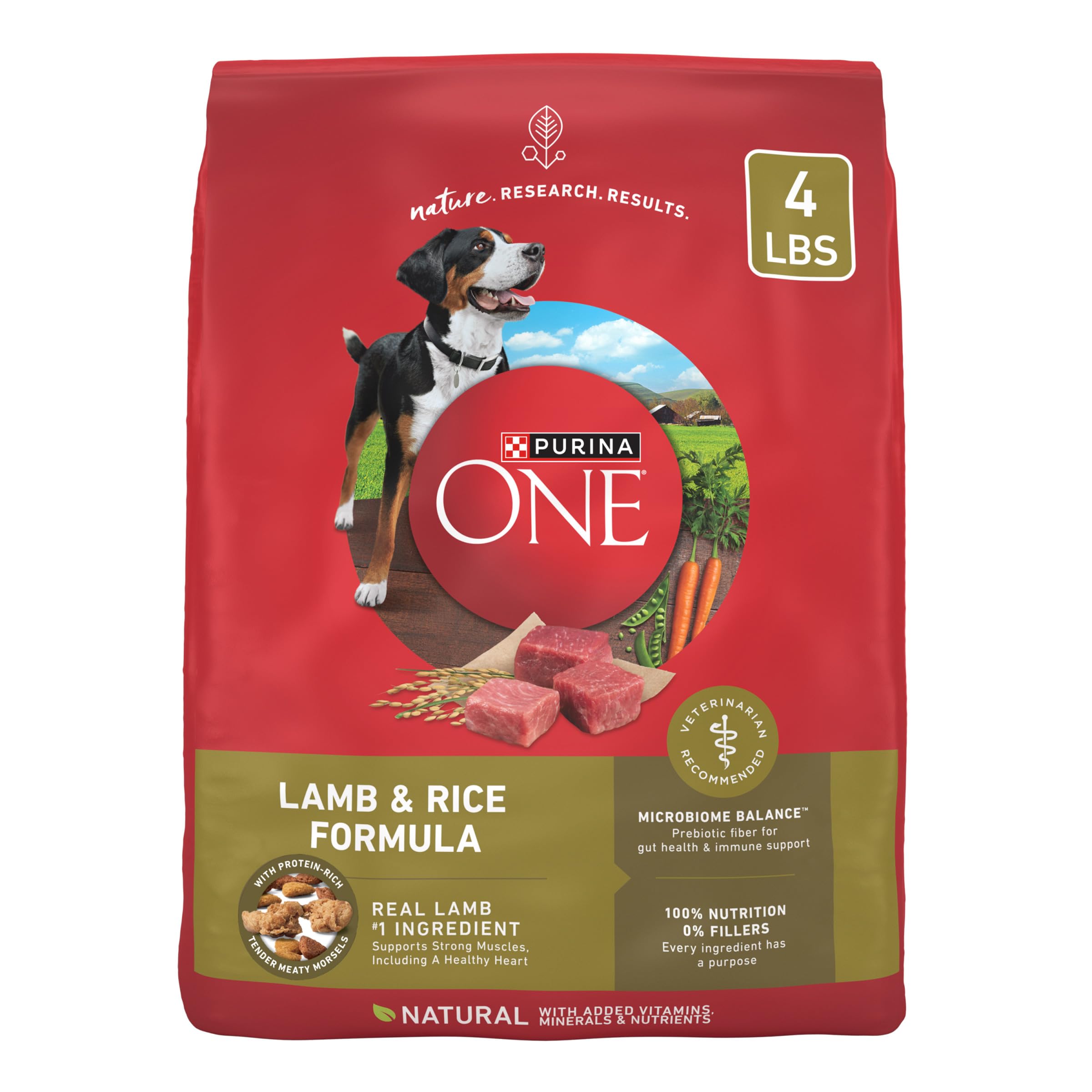 Dry Dog Food Lamb and Rice Formula - (Pack of 4) 4 lb. Bags