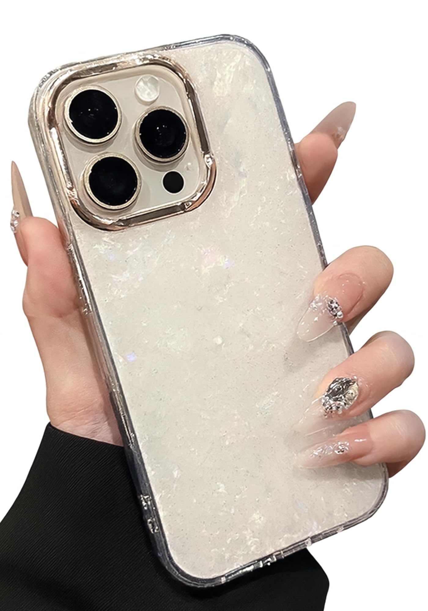 【 ‪‪あも♡ iPhone14 Amazon.co.jp: IPhone14 用 ケース ラメ 透け感 可愛い あいふぉん14