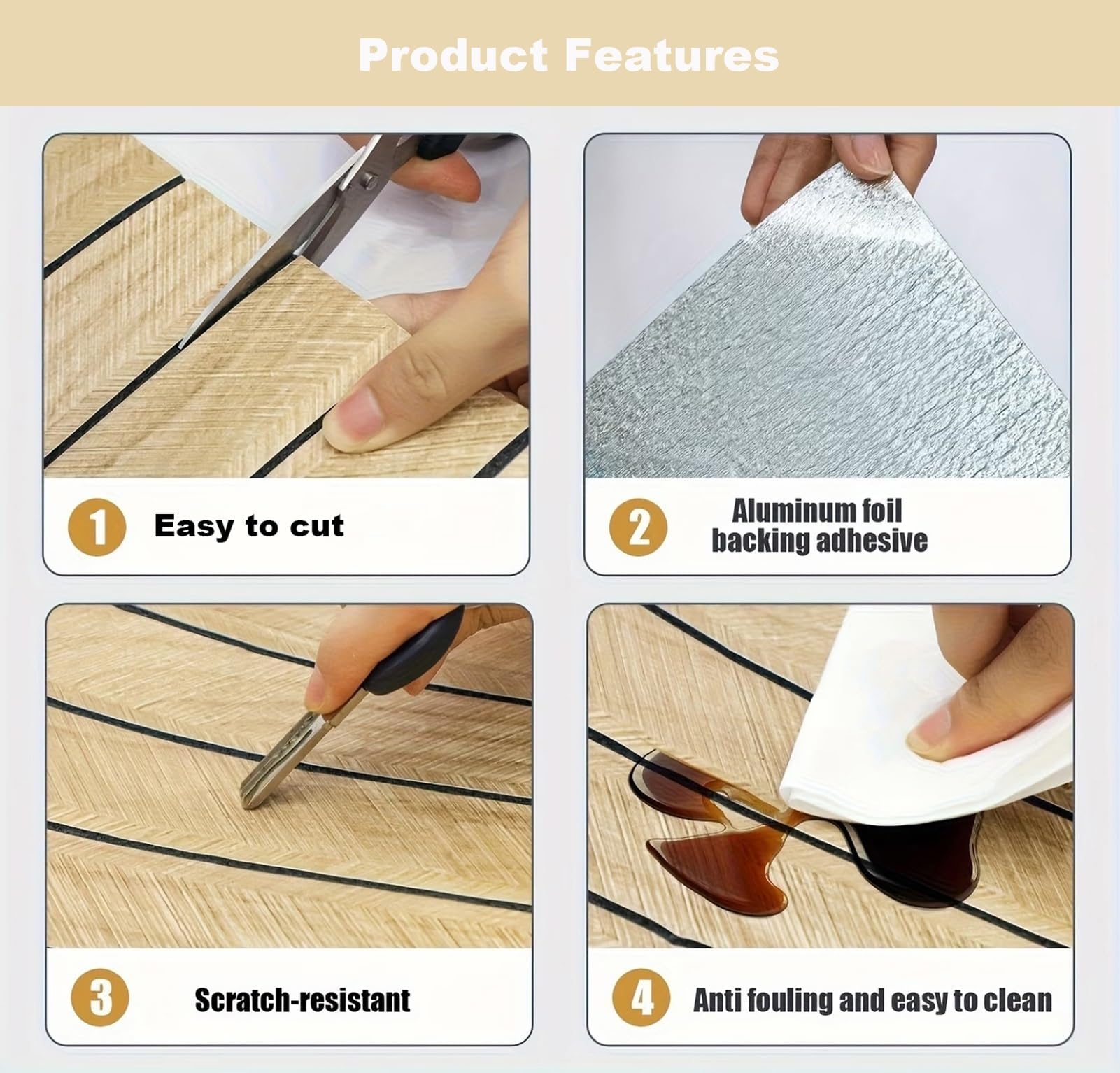 Paneles de pared de listones de madera 3D, paneles autoadhesivos de PVC para despegar y pegar, papel tapiz de espuma insonorizada para decoración de dormitorio, cocina u oficina