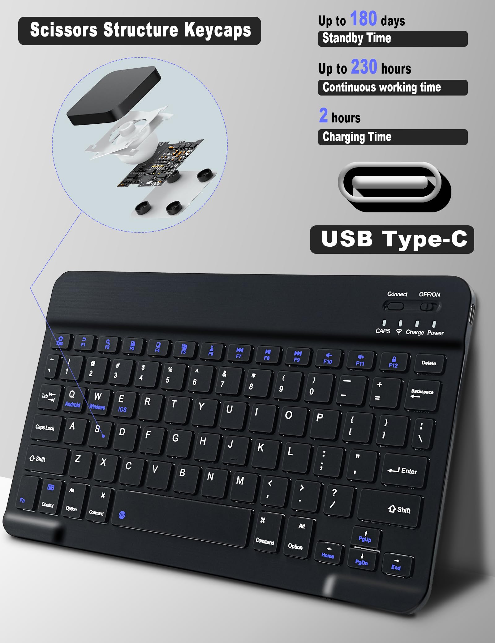 Amazon.co.jp: XCHYTECHER ケース キーボード Pixel Tablet 11インチ用