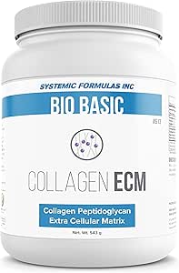 Systemic Formulas Collagen ECM #613. Collagen Peptidoglycan Extra Cellular Matrix. 543 g (19 oz)