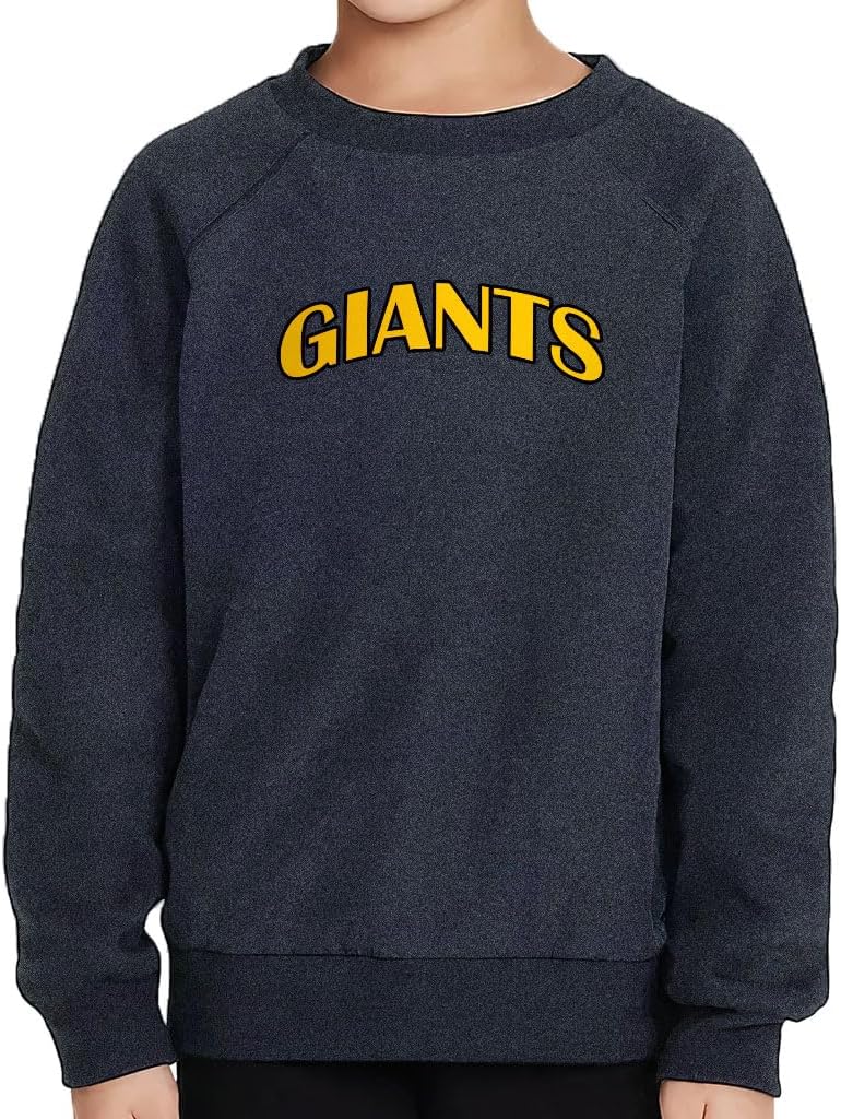 Giants Toddler Raglan Sweatshirt - Baseball Lovers Gifts - Clothing for Boys