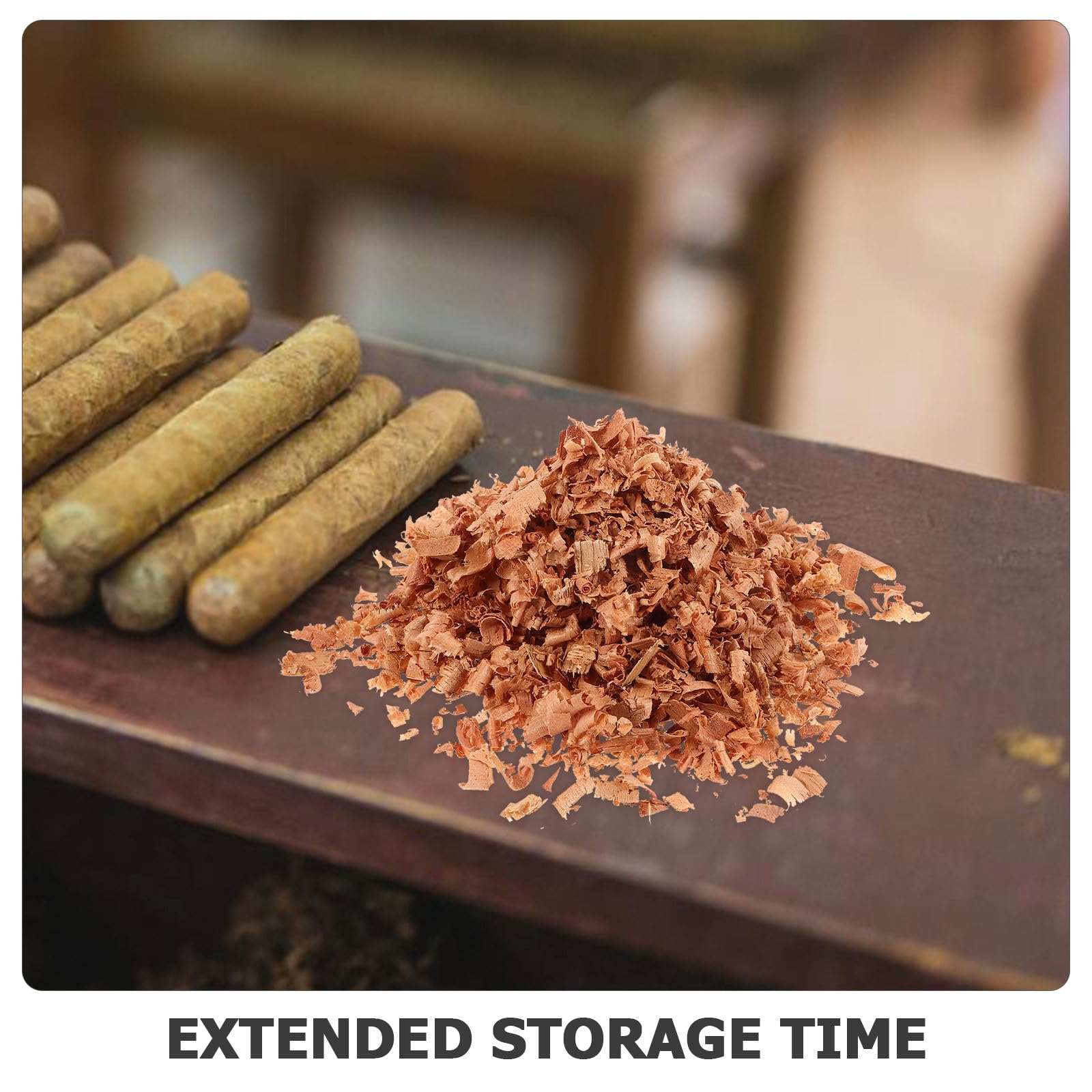 FOMIYES Cedar Chips 50G Natural Red Shavings for Small Animal Bedding and Pigeon Nest Box Accessories 6.1Oz Pet Habitat Substrate - Image 3