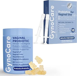 Terramed Just Think Comfort Vaginal Probiotic Gel with Pre-Filled Applicators + Vaginal Probiotic Gummies for Women – Comprehensive Support for pH Balance, Odor Control, and Intimate Wellness