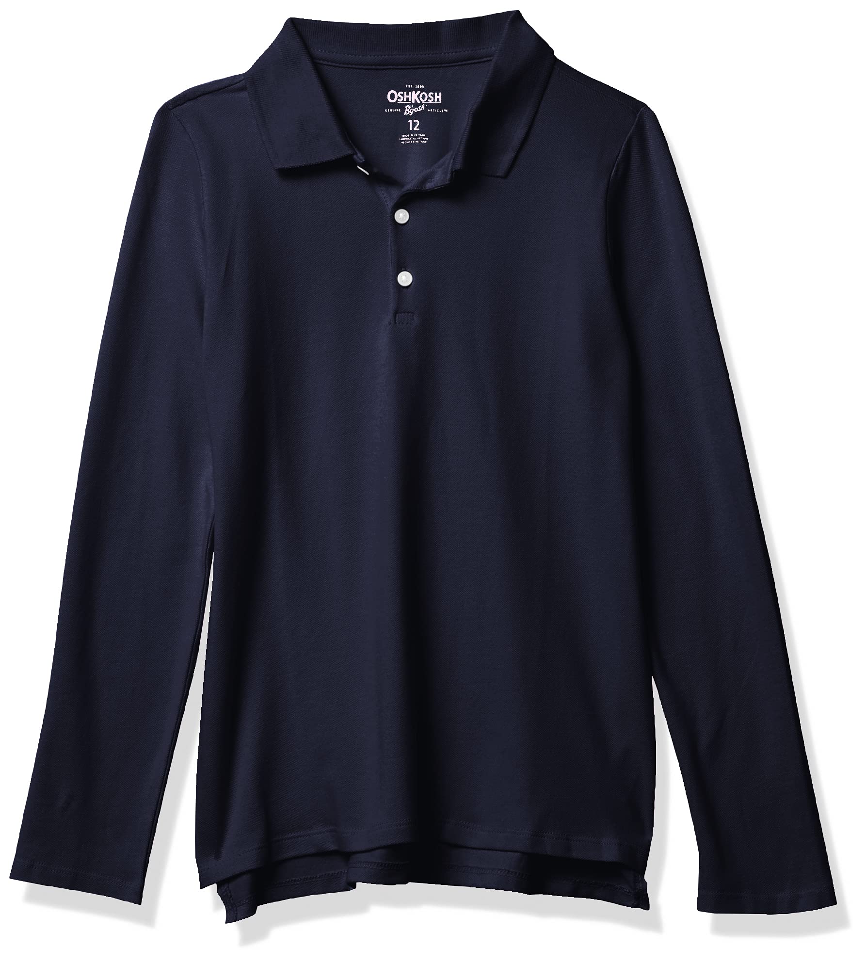 OshKosh BGosh Girls Long-Sleeve Uniform Polo