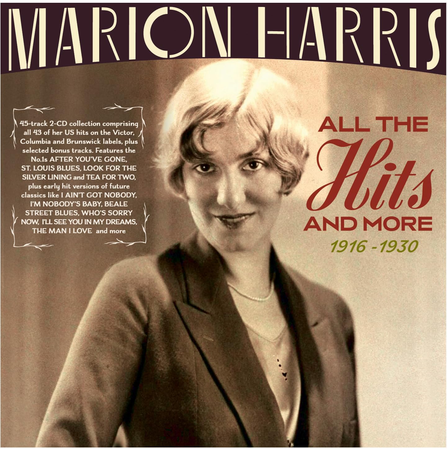 All The Hits And More 1916 -1930 - Marion Harris